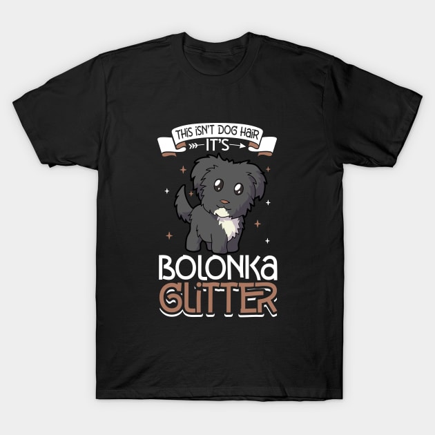 Bolonka glitter T-Shirt by Modern Medieval Design